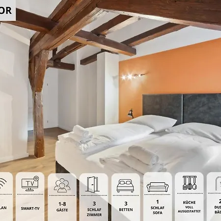 Neu Sandapart32 - 3 Tolle Fewos Von 1-8 Pers Mitten In Der Altstadt Bamberg Exterior foto