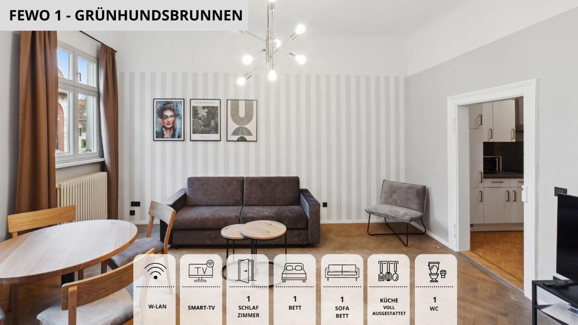 Neu Sandapart32 - 3 Tolle Fewos Von 1-8 Pers Mitten In Der Altstadt