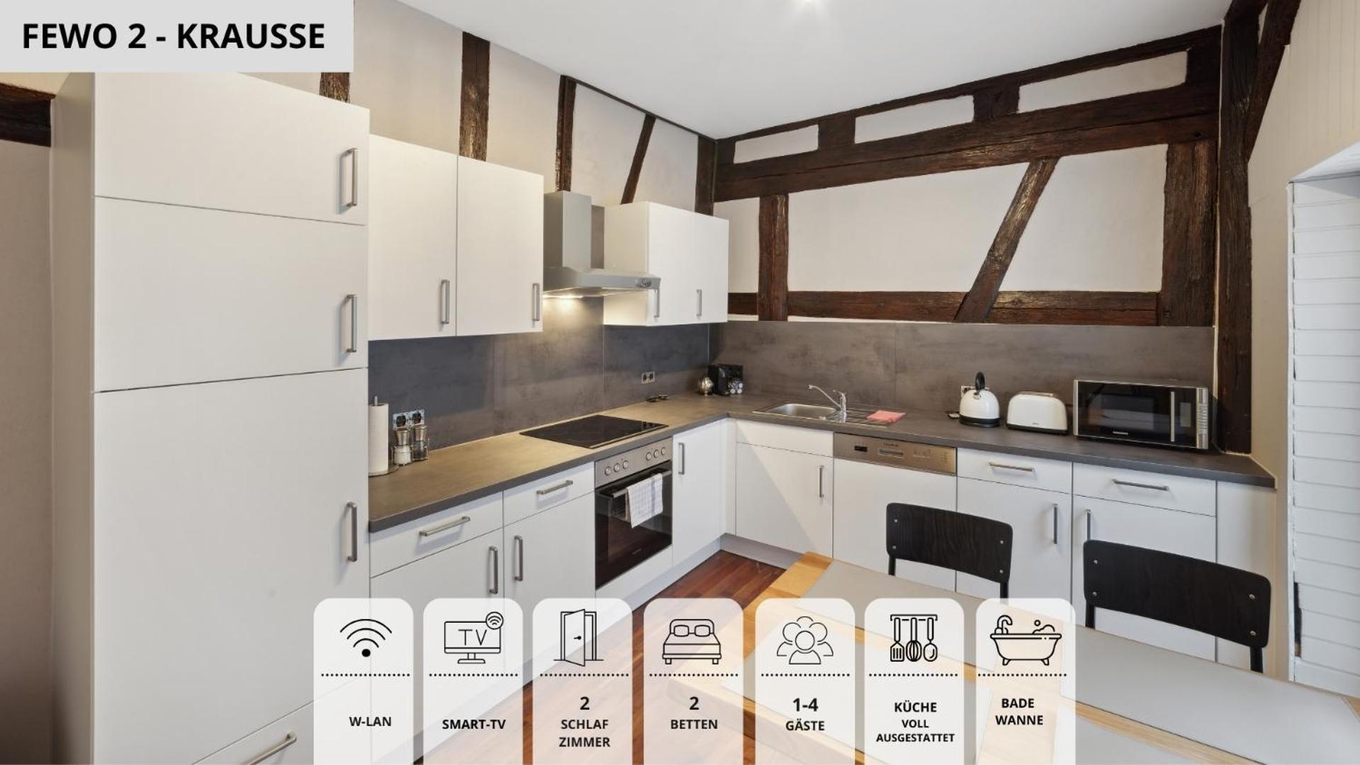 Apartment Neu Sandapart32 - 3 Tolle Fewos Von 1-8 Pers Mitten In Der Altstadt Bamberg