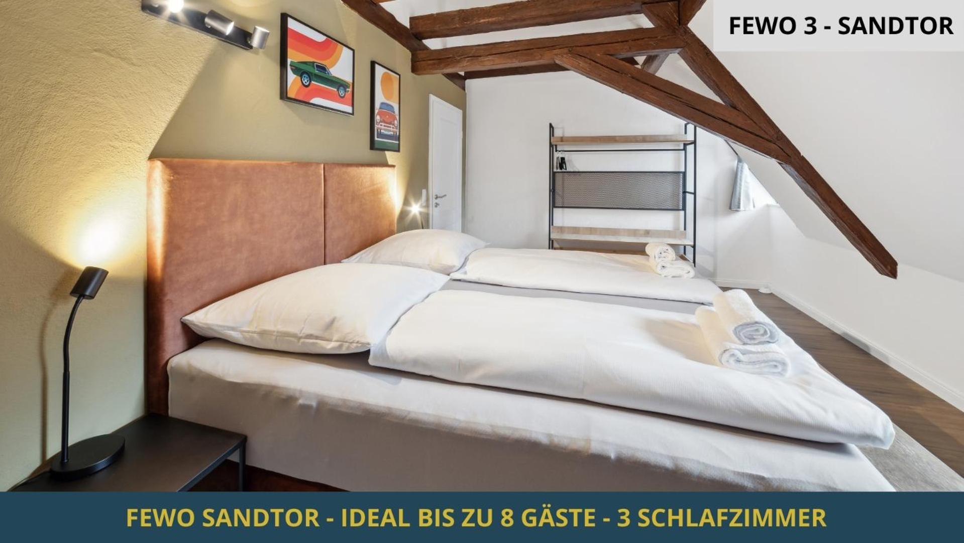 Neu Sandapart32 - 3 Tolle Fewos Von 1-8 Pers Mitten In Der Altstadt Bamberg